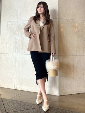 LILY BROWNさん（レディース・164cm）の冬コーディネート