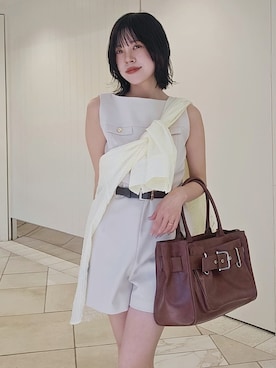 「マニッシュ」｜LILY BROWNさん（レディース・150cm）の春コーディネート