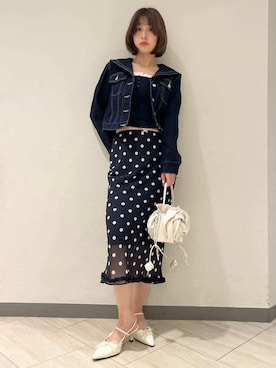 LILY BROWNさん（レディース・162cm）の春コーディネート