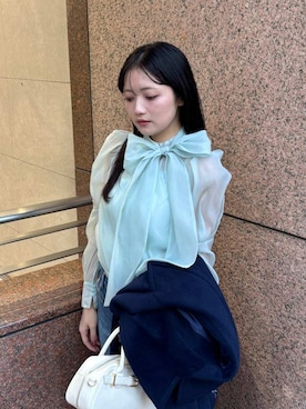 LILY BROWNさん(レディース・163cm)の冬コーディネート