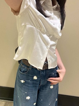 LILY BROWNさん（レディース・155cm）の夏コーディネート
