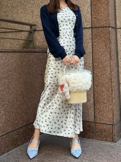 カーデセットプリントキャミワンピース（ワンピース）｜LILY BROWN