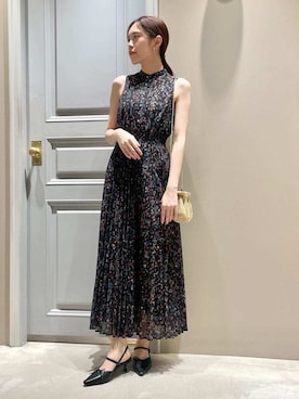 「ボウタイ」｜LILY BROWNさん（レディース・156cm）の夏コーディネート