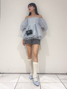 LILY BROWNさん（レディース・160cm）の春コーディネート