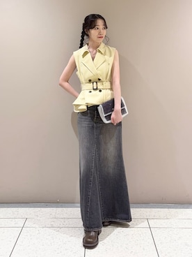 LILY BROWNさん（レディース・157cm）の夏コーディネート