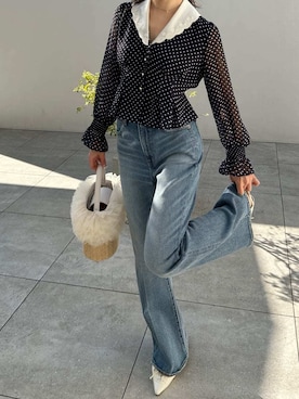 LILY BROWNさん(レディース・161cm)の冬コーディネート