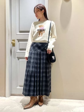 LILY BROWNさん（レディース・156cm）の秋コーディネート