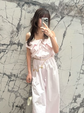 「アイテム（ブラジャー）」を使った、LILY BROWNさん（レディース・152cm）の春コーディネート