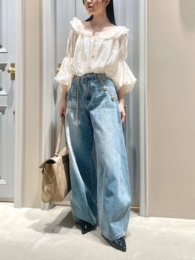 LILY BROWNさん（レディース・156cm）の春コーディネート