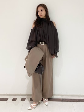 LILY BROWNさん(レディース・159cm)の夏コーディネート