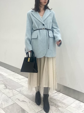 LILY BROWNさん（レディース・163cm）の冬コーディネート