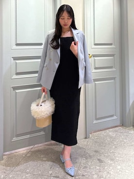 「LILY BROWN（リリーブラウン）のアイテム」を使った、LILY BROWNさん（レディース・161cm）の春コーディネート