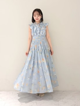 「LILY BROWN（リリーブラウン）のアイテム」を使った、LILY BROWNさん（レディース・148cm）の春コーディネート