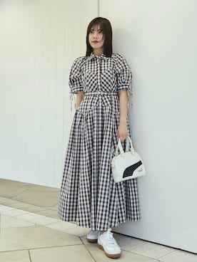 「LILY BROWN（リリーブラウン）のアイテム（スニーカー）」を使った、LILY BROWNさん（レディース・150cm）の春コーディネート