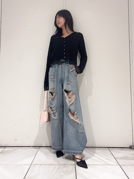 LILY BROWNさん（レディース・160cm）の春コーディネート