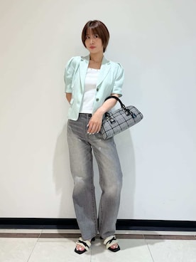 LILY BROWNさん（レディース・162cm）の夏コーディネート