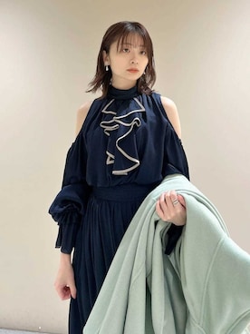 LILY BROWNさん(レディース・157cm)の冬コーディネート