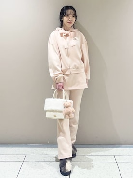 LILY BROWNさん（レディース・157cm）の冬コーディネート