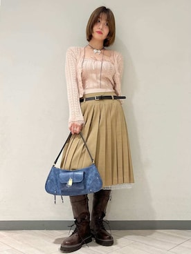 LILY BROWNさん(レディース・162cm)の春コーディネート