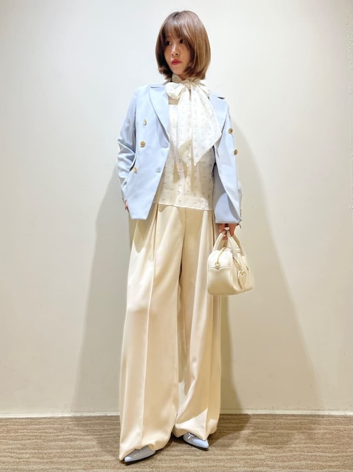 センターラインワイドタックパンツ（その他パンツ）｜LILY BROWN