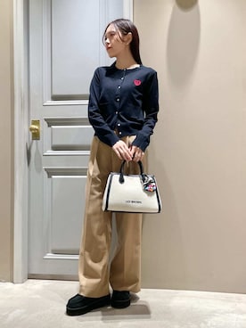 LILY BROWNさん（レディース・156cm）の冬コーディネート