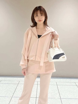 LILY BROWNさん（レディース・157cm）の冬コーディネート