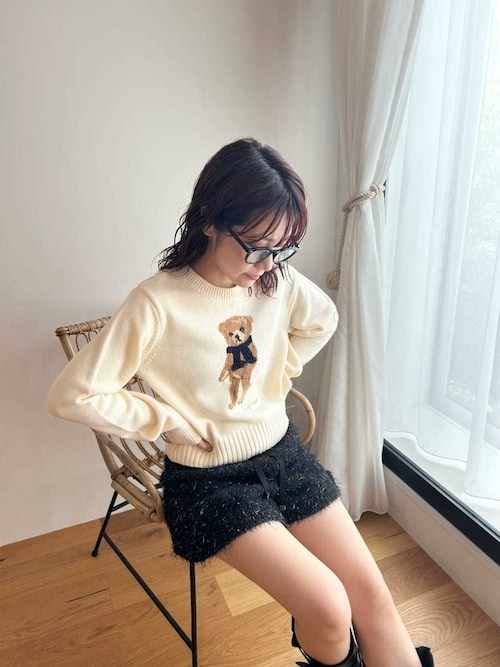 セール】ニットショートパンツ（その他パンツ）｜LILY BROWN（リリー