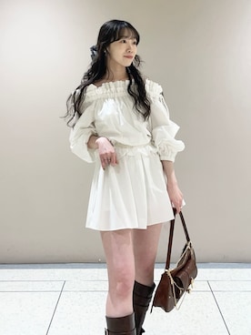 LILY BROWNさん(レディース・157cm)の春コーディネート