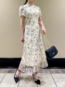 「LILY BROWN（リリーブラウン）のアイテム（ワンピース/ドレス）」を使った、LILY BROWNさん（レディース・155cm）の春コーディネート
