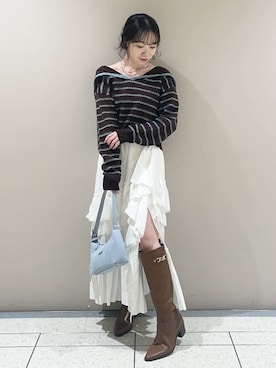 LILY BROWNさん(レディース・157cm)の秋コーディネート