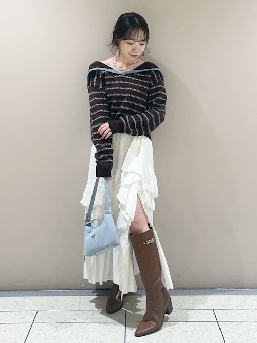 イレヘムティアードスカート（スカート）｜LILY BROWN（リリーブラウン