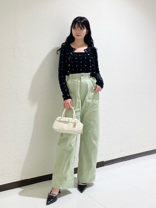 リボンスリングバックパンプス（パンプス）｜LILY BROWN（リリー