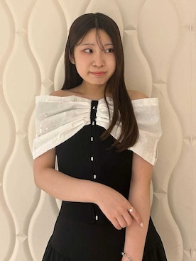 「スタイルアップ」｜LILY BROWNさん（レディース・156cm）の夏コーディネート