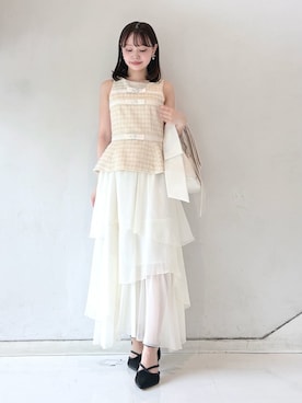 LILY BROWNさん（レディース・148cm）の夏コーディネート