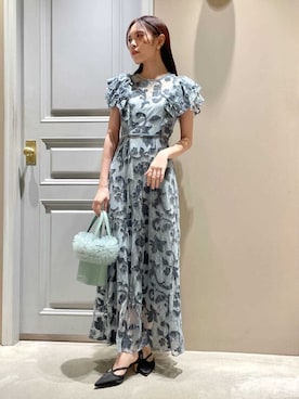 「アイテム（アンダーウェア）」を使った、LILY BROWNさん（レディース・156cm）の冬コーディネート