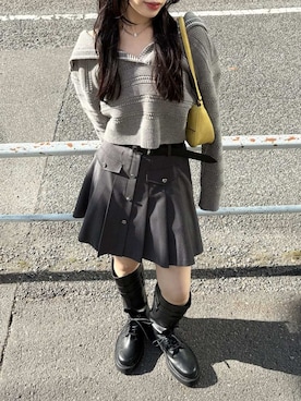 LILY BROWNさん（レディース・160cm）の冬コーディネート