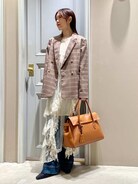 LILY BROWN（リリーブラウン）の「金釦ダブルブレストジャケット