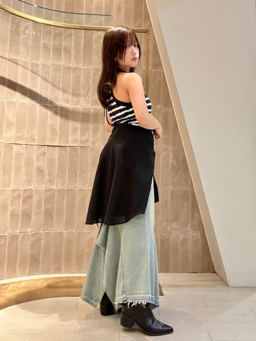LILY BROWN×MARY QUANT】ペーパーラウンドフリルバッグ(バッグ