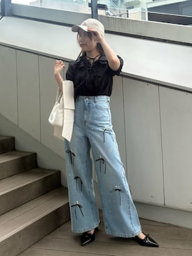 LILY BROWNさん(レディース・159cm)の夏コーディネート