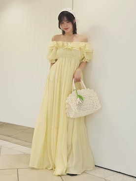 LILY BROWNさん（レディース・150cm）の夏コーディネート