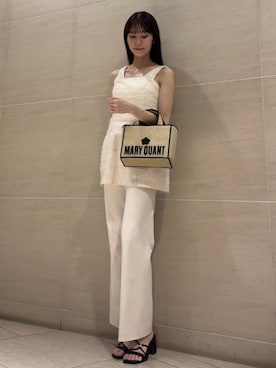 「スタイルアップ」｜LILY BROWNさん（レディース・169cm）の夏コーディネート