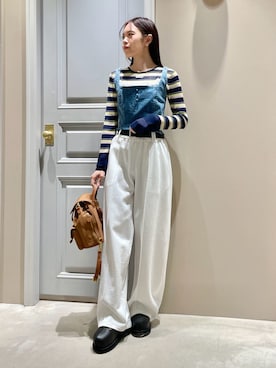 「LILY BROWN（リリーブラウン）のアイテム」を使った、LILY BROWNさん（レディース・156cm）の春コーディネート