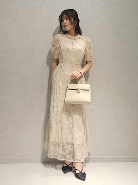 LILY BROWNさん（レディース・150cm）の冬コーディネート