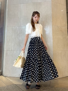 LILY BROWNさん（レディース・163cm）の夏コーディネート
