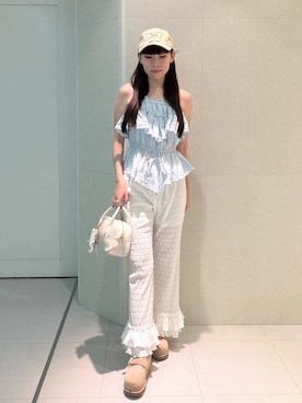 LILY BROWNさん（レディース・167cm）の夏コーディネート