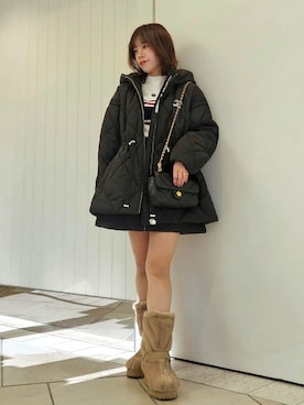 「アイテム（その他アウター）」を使った、LILY BROWNさん（レディース・150cm）の秋コーディネート