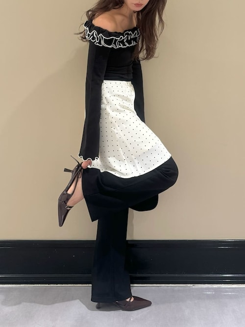 リボンスリングバックパンプス（パンプス）｜LILY BROWN（リリー