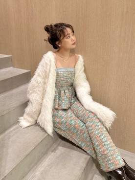 LILY BROWNさん（レディース・150cm）の冬コーディネート