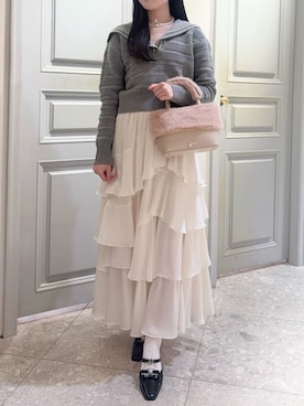 LILY BROWNさん(レディース・161cm)の冬コーディネート