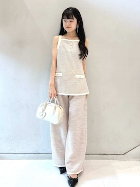 LILY BROWNさん（レディース・156cm）の春コーディネート